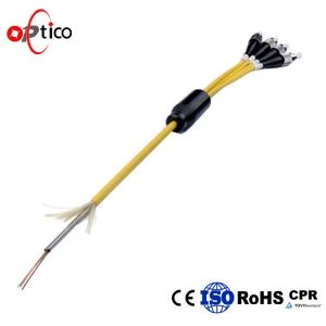 Optik tolali zirhli pigtail