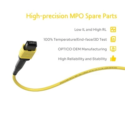 8F MTP MPO To SC Branch Cable OS2 UPC