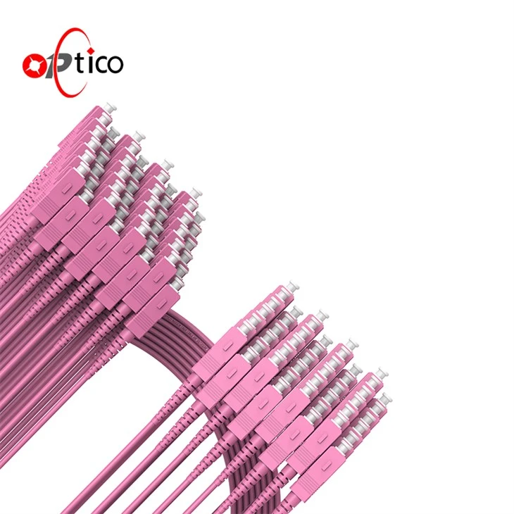 48F SC To SC OM4 Fiber Patch Cord 48F SC To SC OM4 Fiber Patch Cord